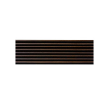 Koka sienas panelis 2700 x 400mm (Black – Dark oak)